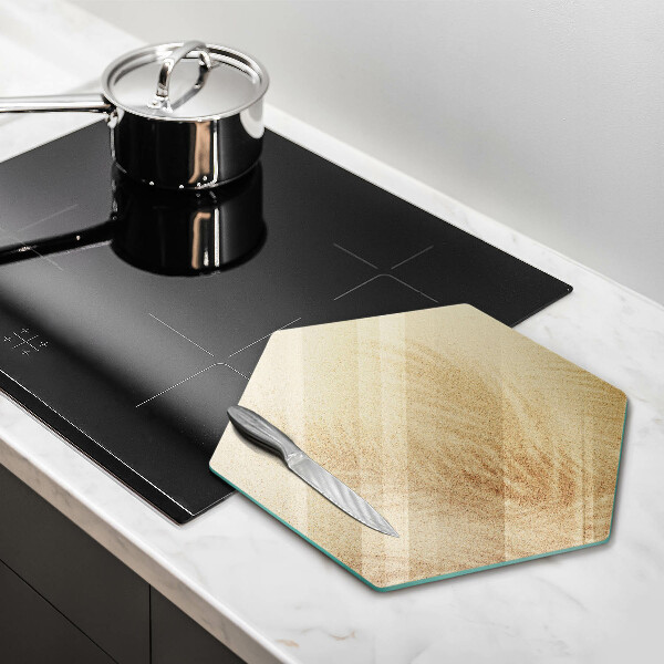 Tagliere in vetro Vacanza sulla spiaggia di sabbia