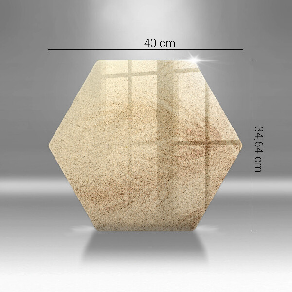 Tagliere in vetro Vacanza sulla spiaggia di sabbia