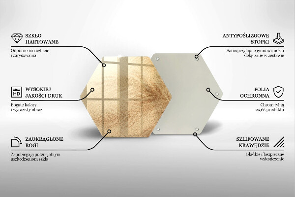 Tagliere in vetro Vacanza sulla spiaggia di sabbia