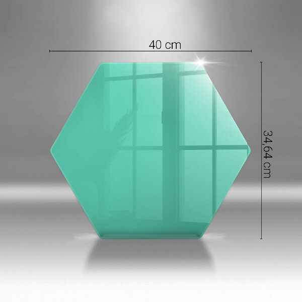 Tagliere in vetro temperato Colore verde