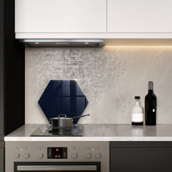 Tagliere in vetro temperato blu navy