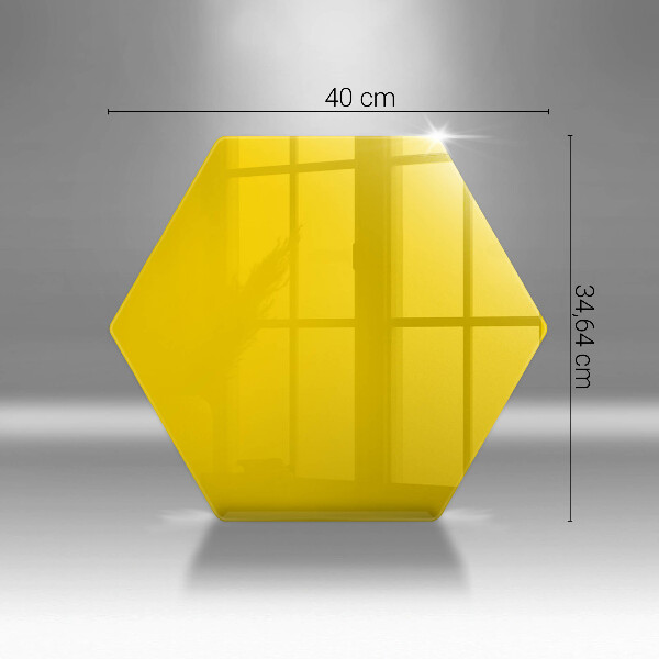 Tagliere in vetro temperato Giallo