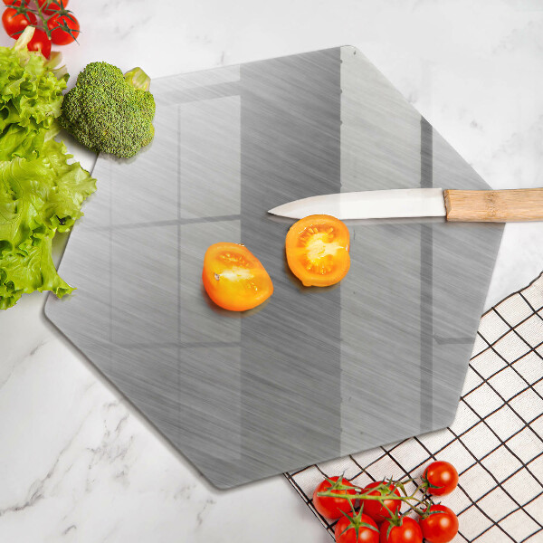 Tagliere in vetro Sfondo con struttura in metallo