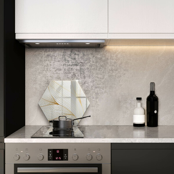 Tagliere in vetro Modello di linee moderne