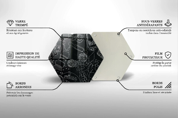 Tagliere in vetro Accessori per la cucina