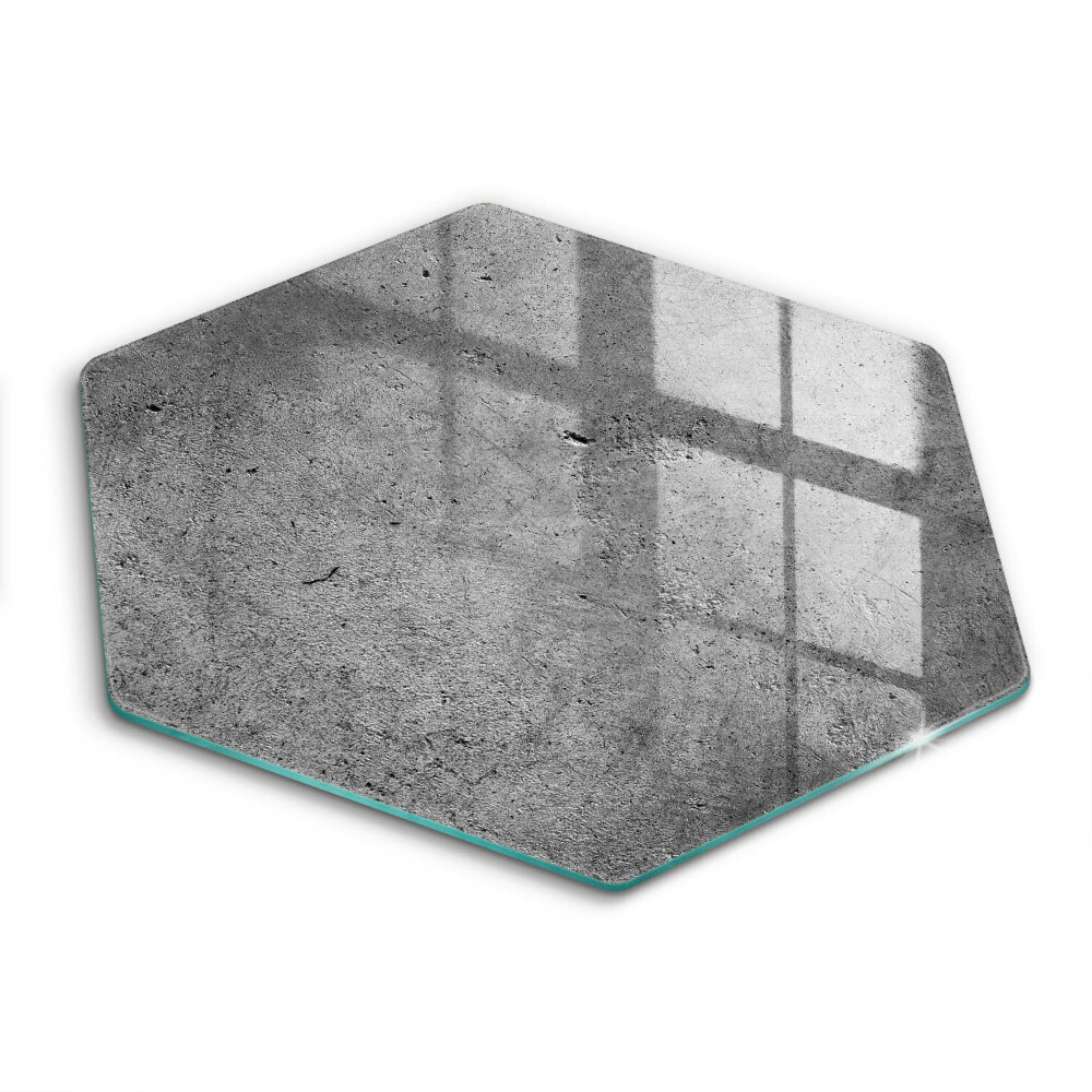 Tagliere in vetro Struttura in pietra concreta