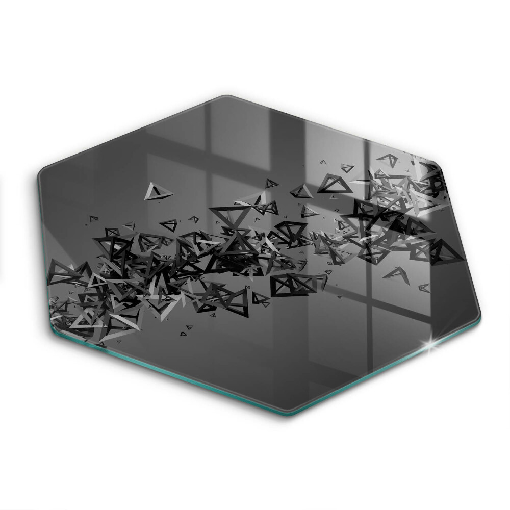 Tagliere in vetro Forme astratte 3D