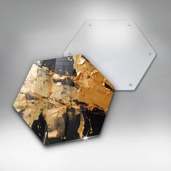 Tagliere in vetro temperato Texture di vernice elegante