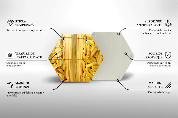 Tagliere in vetro temperato Pasta