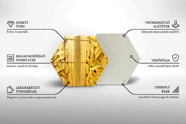 Tagliere in vetro temperato Pasta