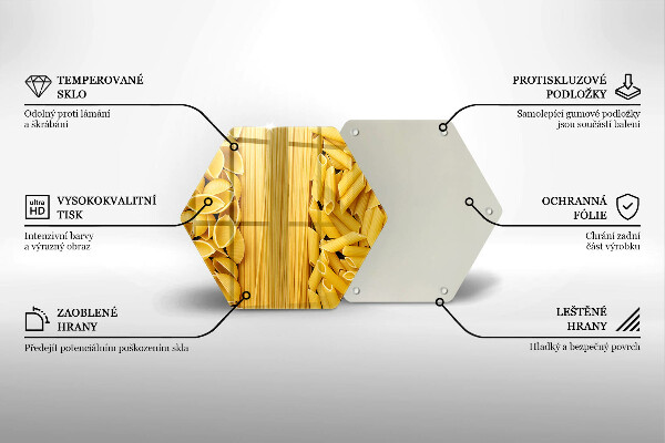 Tagliere in vetro temperato Pasta