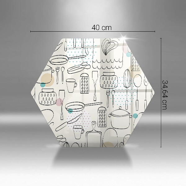 Tagliere in vetro temperato Accessori per la cucina