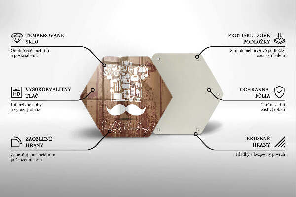 Tagliere in vetro temperato I like cooking