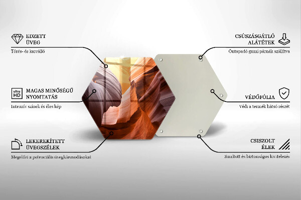 Tagliere in vetro temperato Grand Canyon