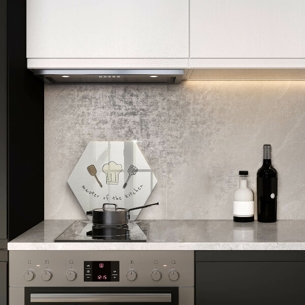 Tagliere in vetro temperato Master of the Kitchen