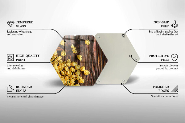 Tagliere in vetro temperato Pasta in tavola