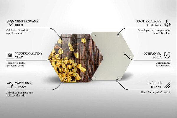 Tagliere in vetro temperato Pasta in tavola