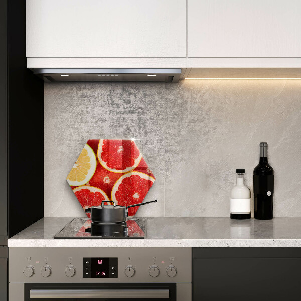 Tagliere in vetro temperato Fette di pompelmo