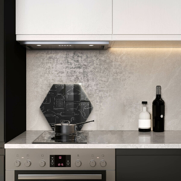 Tagliere in vetro temperato Accessori da cucina dei cartoni animati