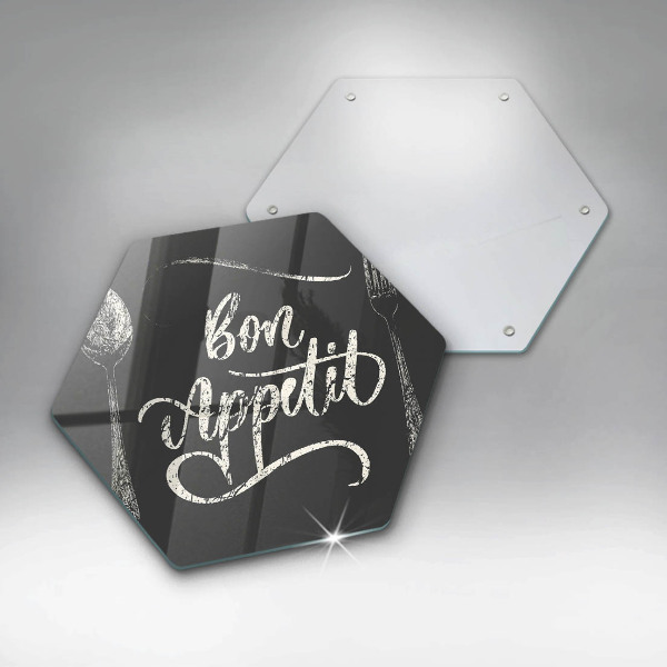 Tagliere in vetro temperato Bon Appetit