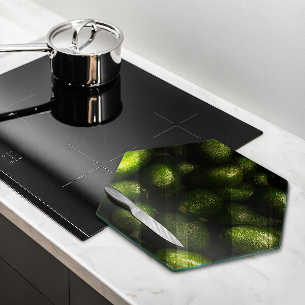 Tagliere in vetro temperato Frutto dell'avocado