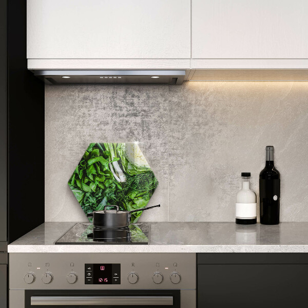 Tagliere in vetro temperato Verdure verdi