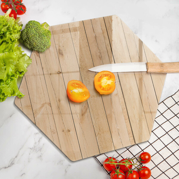 Tagliere in vetro temperato Tavole di legno delicate