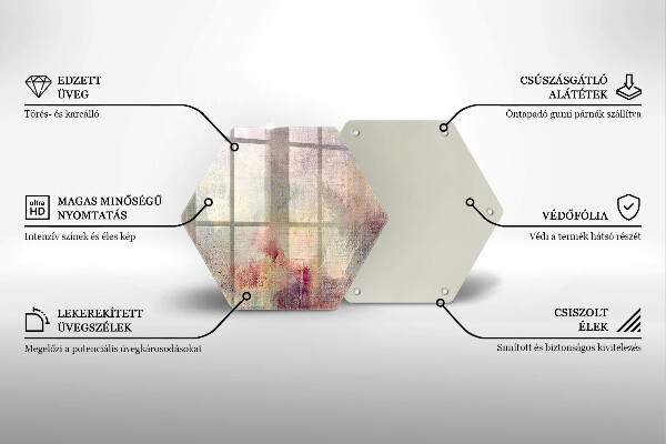 Tagliere in vetro Fondo di struttura della vernice