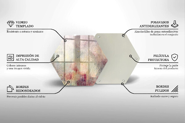 Tagliere in vetro Fondo di struttura della vernice