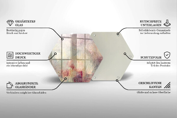 Tagliere in vetro Fondo di struttura della vernice