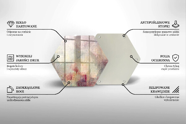 Tagliere in vetro Fondo di struttura della vernice