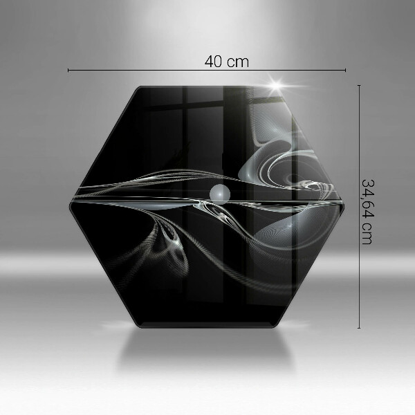 Tagliere in vetro Astrazione moderna