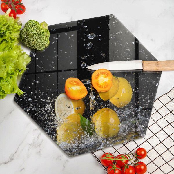 Tagliere in vetro Succoso frutto di limone