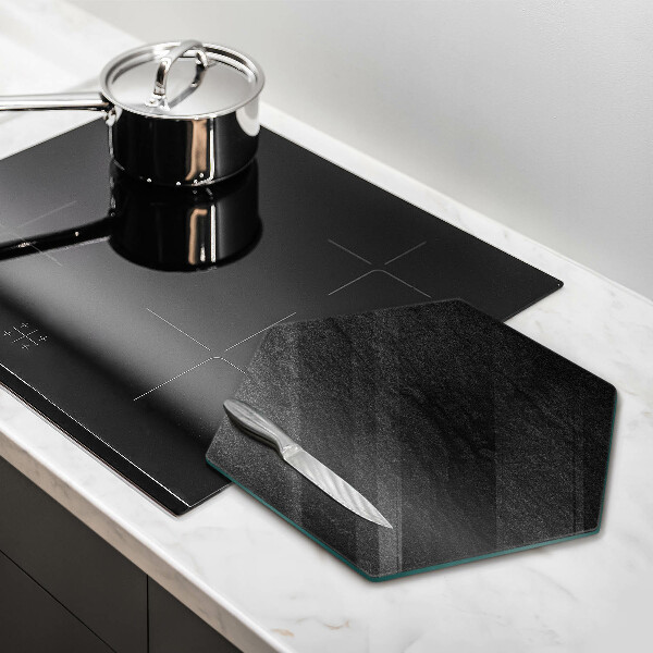 Tagliere in vetro struttura della roccia