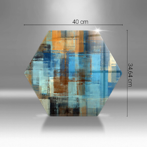 Tagliere in vetro Sfondo dipinto