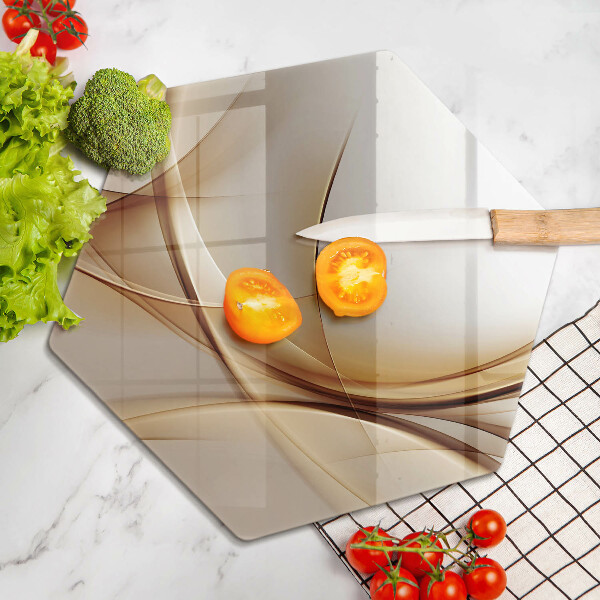 Tagliere in vetro Forme astratte