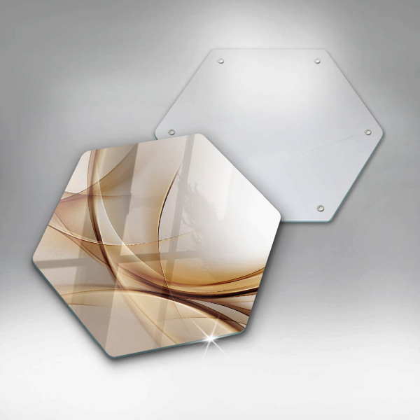 Tagliere in vetro Forme astratte