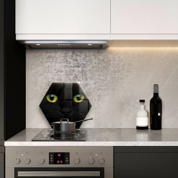 Tagliere in vetro Occhi di gatto animale