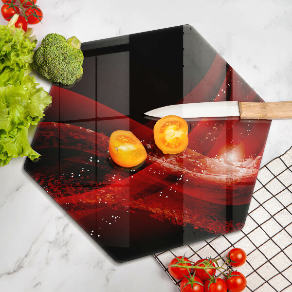 Tagliere in vetro Astrazione moderna