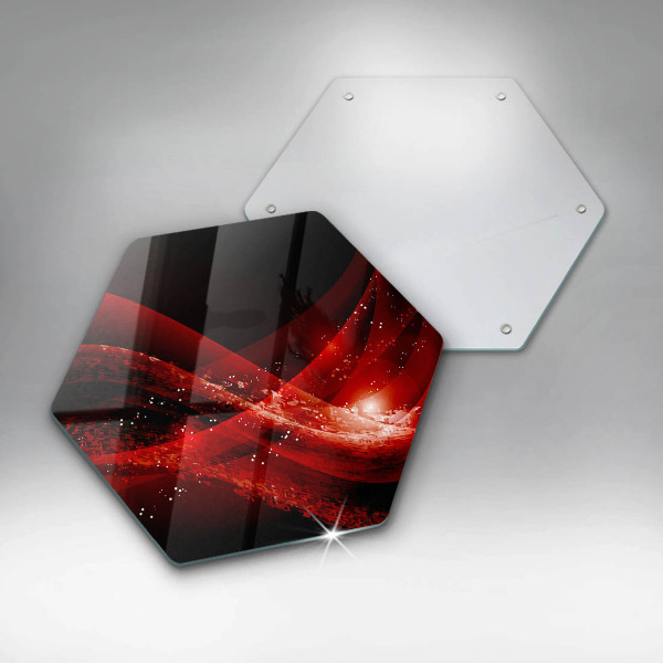 Tagliere in vetro Astrazione moderna