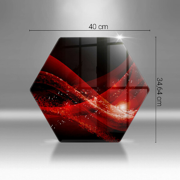 Tagliere in vetro Astrazione moderna