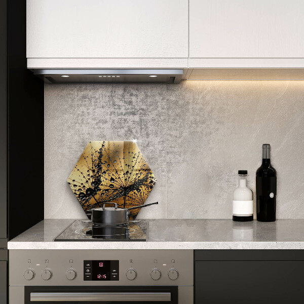 Tagliere in vetro Rugiada e denti di leone