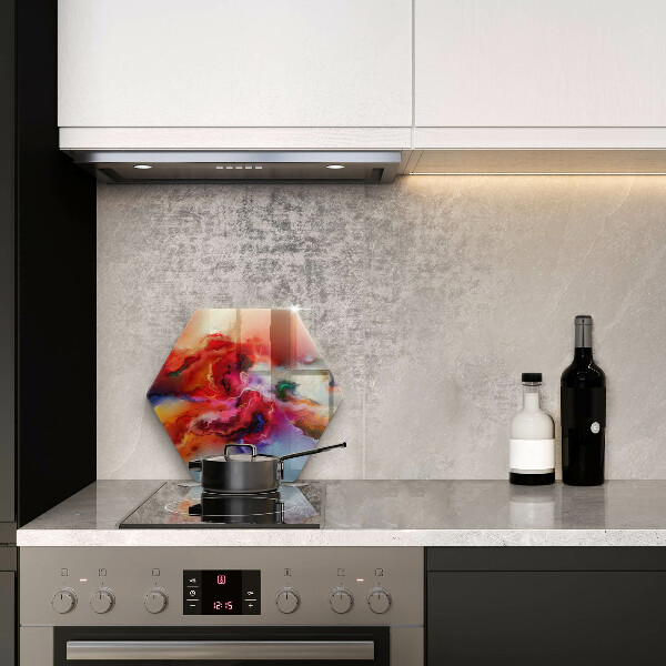 Tagliere in vetro Astrazione fumosa