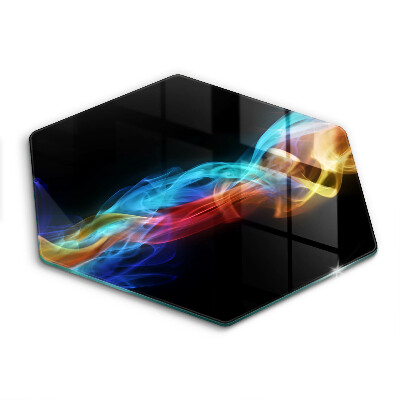 Tagliere in vetro Fumo colorato