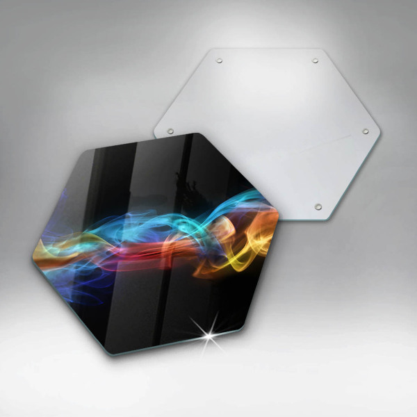 Tagliere in vetro Fumo colorato