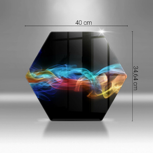 Tagliere in vetro Fumo colorato