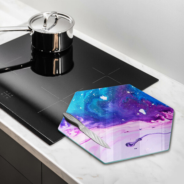 Tagliere in vetro Inchiostri di astrazione