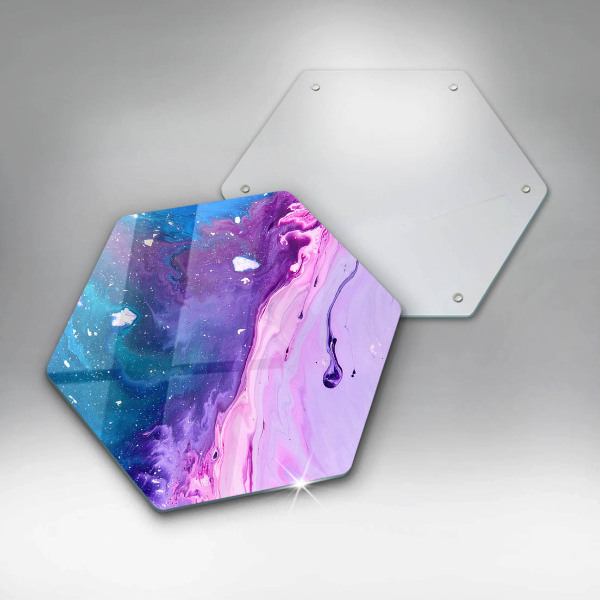 Tagliere in vetro Inchiostri di astrazione