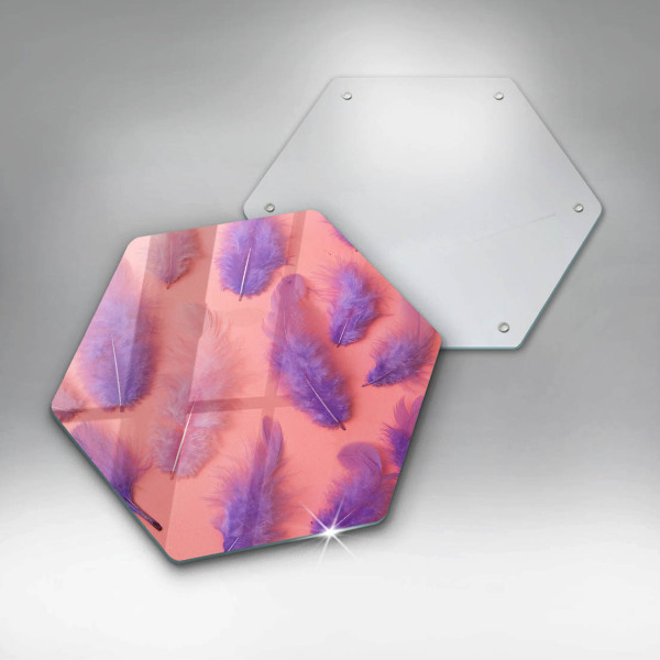 Tagliere in vetro Piume soffici