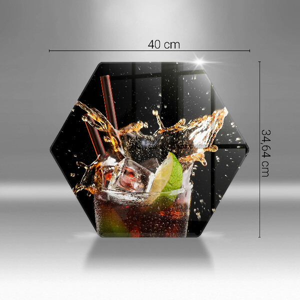 Tagliere in vetro Bere con ghiaccio